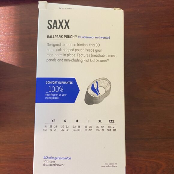 Saxx VIBE 2 pack Christmas Boxer Briefs "Woodsy Holiday & Buffalo" - Picture 3 of 3